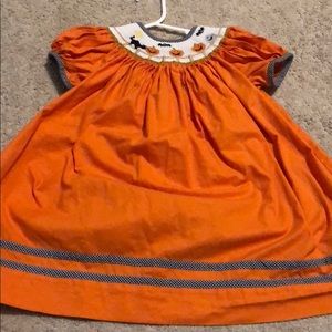 Smocked Halloween Dress